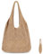 KUIZHEN Strandtasche Damen, Handtasche Damen Umhängetasche Häkeltasche Gehäkelte Mesh Strand Tote Bag Urlaub Groß Shopper Tasche für Reisen Einkaufen und Alltag