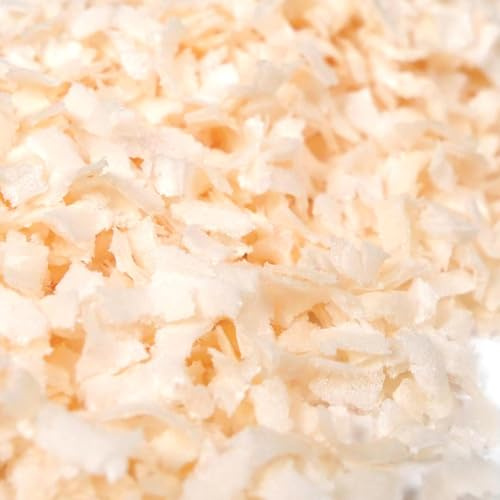Streuselheld Schnippel Ecru 20g Esspapier Flocken | Beige Streusel aus Esspapier-Schnipseln zum Verzieren Sprinkles für Gebäck wie Torten, Cupcakes und Muffins