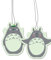 2in1 Auto Duftbaum/Lufterfrischer, Car Air Freshener Auto Scent | Anime Ghibli, Mein Nachbar Totoro, Süß Cute Kawai (Black Ice)