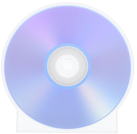 BRIGHTFUFU Leere DVD Discs mit Hoher Speicherkapazität und Aufbewahrungsbox Beschreibbare CD Rw Rohlinge für Heimkino Musik und Telefonaufnahmen Selbstgemacht Brennmedien