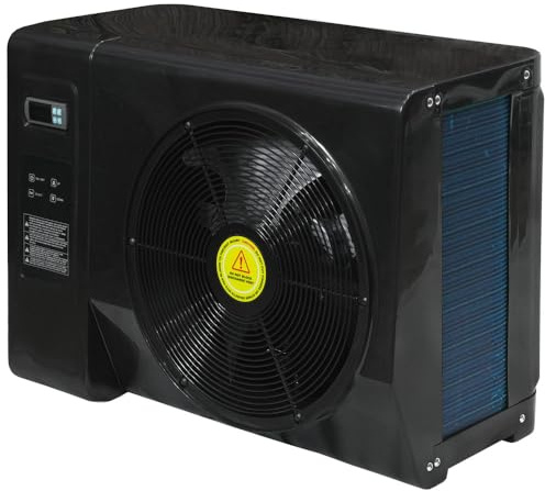 Poolpanda® Pool Wärmepumpe Maxi 6,8 kW | elektrische Poolheizung | 32 mm + 38 mm | auch für Salzwasser | bis 30m³
