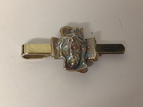 GIFTS FOR ALL Krawattennadel mit Jesuskopf und Kreuz, GT48, aus feinem englischen modernen Zinn, auf einer Krawattennadel (Schiebe)
