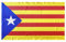 Durabol Bandera Estelada Blava (Independentismo Catalán) 150 x 90 cm Satén