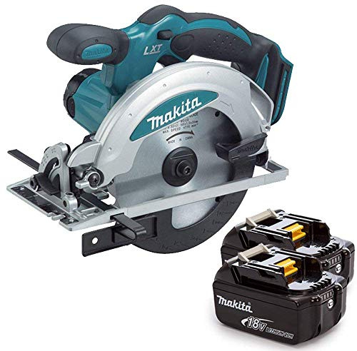 Makita DSS610Z 18V li-ion Circular Saw 165mm Body with 2 x 5Ah Batteries