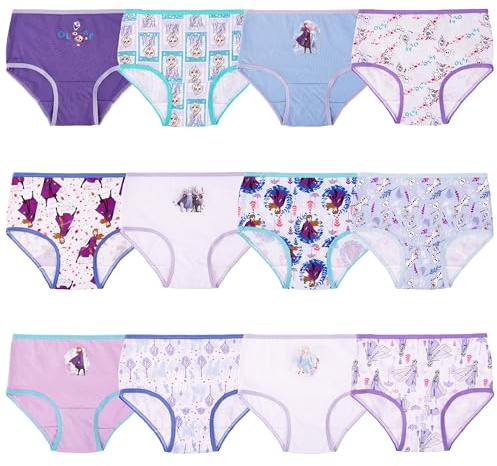Disney Girl's Frozen Girls Panty Multipacks Bikini Style Underwear