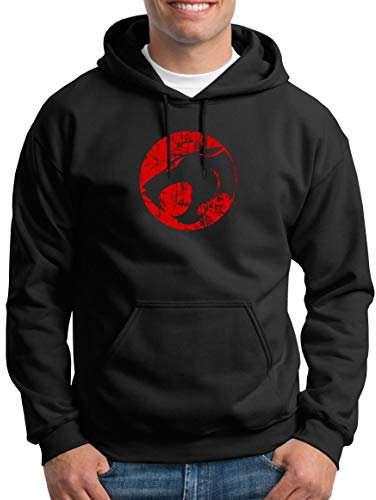 TShirt-People Thundercats Logo Kapuzenpullover Herren L Schwarz
