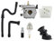 Asixx Carburador para STIHL 024 026 MS240 MS260 MS 240 260 Motosierra, Carburador para STIHL 024 026 MS240 MS260 MS 240 260 WT194 Accesorio de Motosierra para cortacésped