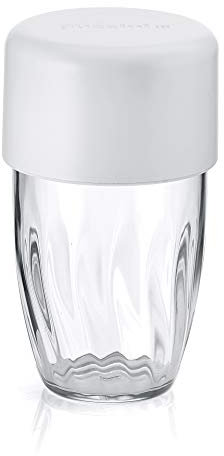 Guzzini Spiralize e Go Kitchen Active Design Spiralizzatore Manuale, butadiene, Stainless Steel, polietilene, copolimero acrilonitrile-stirene, Bianco, 9 cm