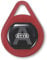 EVVA AirKey KeyTag für AirKey Zylinder - Identmedium Schlüsselanhänger - 5 Stück - rot