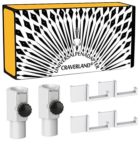CRAVERLAND Universal-Stiftadapter für Cricut Maker 3/Explore 3/Air 2/Air/Maker/Explore/Schneidemaschine, ein Adapter passt auf alle Stifte, Marker, Punktestifthalter, Set für Cricut