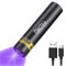 Alonefire SV57 UV Taschenlampe USB wiederaufladbar