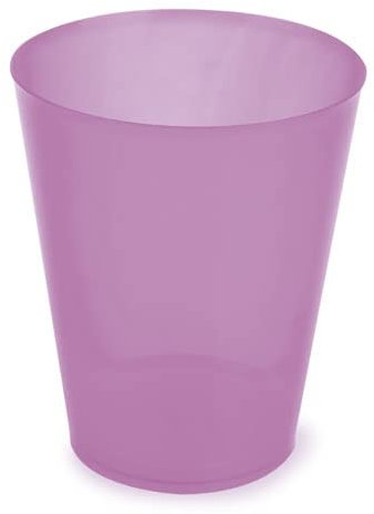 GARGOLA.ES OPERADORES DIGITALES LOTE DE 50 VASOS IRROMPIBLES Y REUTILIZABLES PARA CERVEZA, SIDRA O GRAN CUBATA-capacidad 500ml (Lila)