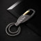 ROYOSO Porte-clés de Voiture pour Peugeot 2008 3008 5008, Porte-clés de Voiture avec Logo, Gris, Classique, Unisexes-Jeunes