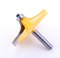 SYLALE 1PC 8mm Shank 2-3/4 Diameter Thumbnail Table Edge Router Bit Woodworking Cutter Tenon Cutter For Woodworking Tools