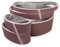Klingspor Lot de 5 bandes abrasives 100 x 1220 mm Grain 40/60/80/120/180 pour ponceuse à bande, pour ponceuse, lime, affûtage et dérouillage