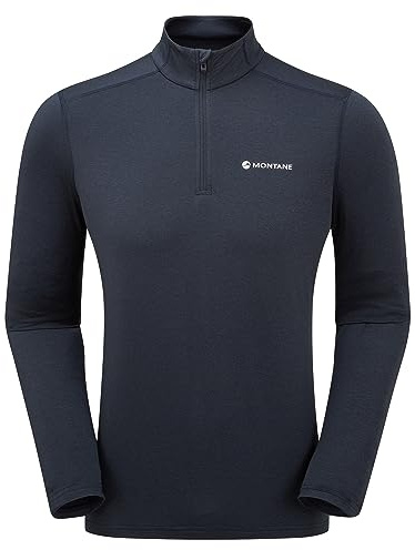 Montane Men's Dart XT Thermal Zip Neck Long Sleeved Top