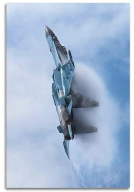 HAYKO Jet Fighter Poster Sukhoi Su-57 Interceptor Flugzeug-Poster, dekoratives Gemälde, Leinwand-Wandposter und Kunstdruck, modernes Familienschlafzimmer-Dekor-Poster, 30 x 45 cm