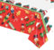 POPOYU Weihnachtstischdecke,Rot Einweg Tischdecke Weihnachten,Groß Rechteckige Weihnachtsmann Schneemann Weihnachten Tischhussen Esstischdecke für Weihnachts Party Tischdecke Tischtuch(108x180cm)