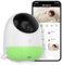 Ellie Babyphone mit Kamera,2K Baby Monitor with Kamera und APP, Nachtsicht, Zwei-Wege-Audio,AI Cry-Erkennung, Schlafanalyse, Temperatur- & Feuchtigkeitssensor