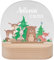 wunderwunsch® - Personalisiertes Nachtlicht für Babys - Individuelle Nachttischlampe für Kinder - Personalisierte Geschenke Kinder - Babygeschenk - Geschenk zur Geburt
