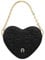 Aigner Schultertasche/Pouch Heart, Schwarz