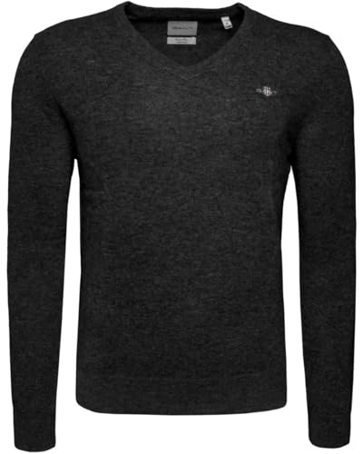 Gant Herren Extrafine Lambswool V-Neck Pullover (1er Pack)