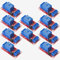 GTIWUNG 10 Pezzi Modulo Relè a 1 Canale 5V, 1 Canale Scheda Relè con Fotoaccoppiatore, 5V One Channel Relay Module Shield, Supporta Trigger di Livello Alto e Basso, per Relè Arduino