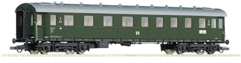 Roco H0 Einheits-Schnellzugwagen 1./2. Klasse der DR, Grün, Zugwagen, Modellbahn-Enthusiasten, Erwachsene und ältere Kinder, unisex, Zug