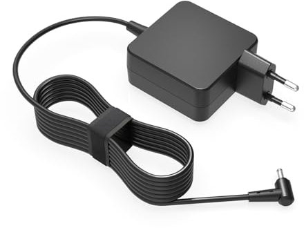 Caricatore 65W 45W Compatibile con Asus Vivobook Go 15 E1504FA E1504F E1504G E1504 E1504GA 14 E1404FA E1404 E1404GA Cavo di Ricarica per Alimentazione Portatile