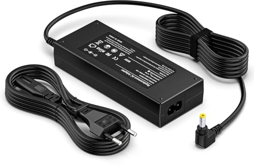 Jippofu Netzteil 90W Laptop Ladekabel für Asus VivoBook Toshiba Satellite Medion Akoya Lenovo IdeaPad FUJITSU Lifebook MSI Ladegerät Charger Adapter 5.5 * 2.5mm