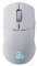 NEWSKILL Chiron Pro Wireless ratón Gaming RGB inalámbrico ambidiestro 16000DPI 8 Botones Sensor PAW3336 Blanco