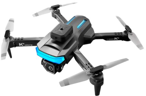 KOMBIUDA Quadrocopter Mit Doppelkamera Und Gestenerkennung Faltbares Flugzeug Für Draußen Rc-flugzeug Mit Wiederaufladbarem Akku Flugzeug Für Teenager Und Erwachsene