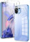 Coiwxmoi Funda para Xiaomi Mi 11 Lite 4G / 5G / 5G NE con 2 Piezas Vidrio Templado Película Protectora 6,55, Carcasa Suave TPU Silicona Transparente Case Antigolpes Protectora Cover