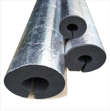 Manguito De Aislamiento para Tuberías De Agua 16/20/27/34/43/48/60/76/89/110 Mm, Tubo De Aislamiento De Espuma, Mangueras De Espuma para Tuberías Frías O Calientes(34mmX30mmX0.95m)