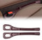 2er Autositz Lückenfüller für Seat Ibiza IV 6J Hatchback 2008/03-2019/12, Autositz Gap Plug Autositz Zubehör Autositz Organizer Auto Gadgets Innenraum,Brown