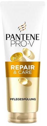 Pantene Pro-V Repair & Care Pflegespülung 350ml für Schwaches, Trockenes, Geschädigtes Haar. Schwerelose, Tägliche Spülung. Fettet Nicht. mit Pro-Vitamin B5 & einer Nährstoff-Formel. Active Nutri-Plex