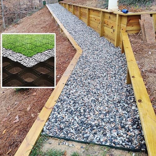 Stabilisateur de pavé de gravier pour contrôle de l'érosion 2 x 10 m