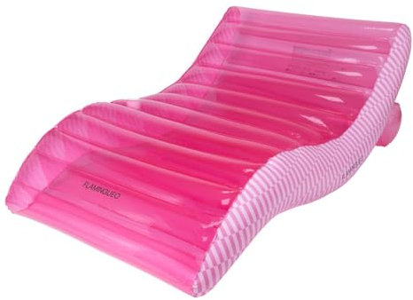 Flamingueo Wasserhängematte - Aufblasbares Sofa, Luftmatratze Pool, Aufblasbarer Sessel, Luftmatratze Wasser, Pool Zubehör, 180 x 114 x 70 cm