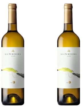 La Purísima Blanco | 12% ABV | Spanish Macabeo & Sauvignon Blanc | Vegan White Wine | 2 x 75cl Bottle | Vintage 2023