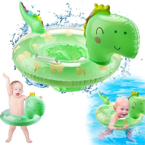 Schwimmring Baby, Baby Schwimmring mit sicherem Sitz ab 6 Monate bis 3 Jahre, Aufblasbare Schwimmsitz für Babys, Swimming Float ab 6-36 Monate Kleinkind Schwimmring Säuglinge Training