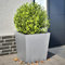 Iiaky Jardinières 2 pcs 50x50x50 cm Acier galvanisé,Jardiniere sur Pieds,Bac avec Treillis,Jardiniere Terrasse