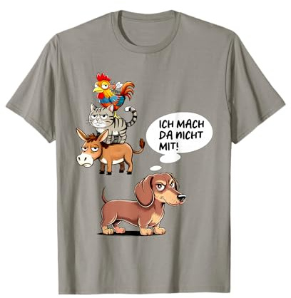 Bremer Stadtmusikanten – Ich mach da Nicht mit! T-Shirt