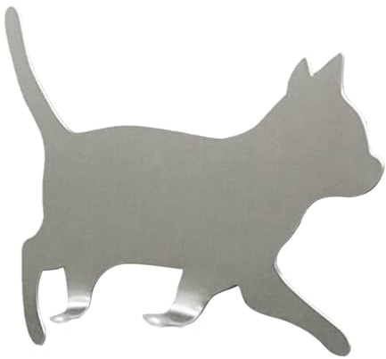 Générique Wandhaken für Katzen – Handtuchhalter für Katzen – niedlicher Schlüsselanhänger, selbstklebend, für Handtuch, Schal, Tasche | Handtuchhalter für Küche Badezimmer Dusche