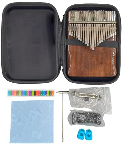 Fingerklavier-Kalimba Kalimba Mit 21 Tasten Ständer Und Tragetasche Profiqualität Für Erwachsene