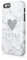 Tirita Personalised Compatible with iPhone 5 / 5s / SE 2016 Marble PRINTED GLITTER, NO REAL GLITTER Hearts Rose Gold Cute Phone Case Hard Cover Custom Initials Name Text Trendy Fashion Gift Present