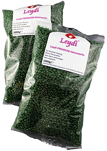 Leydi PREMIUM Heisswax Azulen 3Kg - Brazilian Waxing, Profiprodukt, Haarentfernung mit Heisswachs
