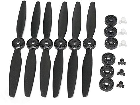 Typhoon H 480 Drone Parts 3 Paar Blade A B Schnellspanner Propeller mit Propeller f¨¹r YUNEEC 6St (Schwarz)