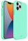 LAUT - HUEX Pastels case kompatibel mit iPhone 12 / iPhone 12 Pro | Pastellfarben-Design| Aufprallschutz bis zu 13 Fuß/4 Meter| Antimikrobielle Hülle • Spearmint