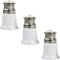 MODOAO B22 to E27 Socket Adapter, Bayonet BC Cap B22 To E27 ES Edison Screw Converter, BC to ES Extend Lamp Holder Base, B22 to E27 Adaptor Holder Fitting 0-250V, 2A Lamp Socket Converter,3 Pack