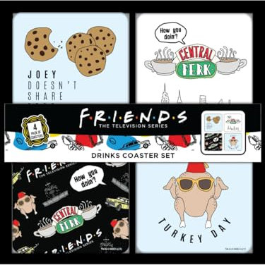 Blue Sky, Set de dessous de verre Friends